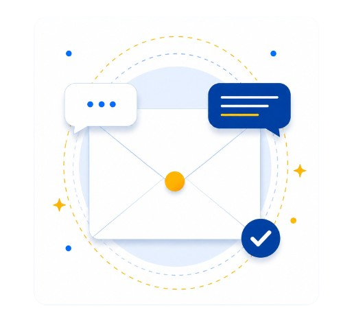 Contact illustration